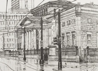 シティアートギャラリー、マンチェスター、2007年（Ink on Paper）